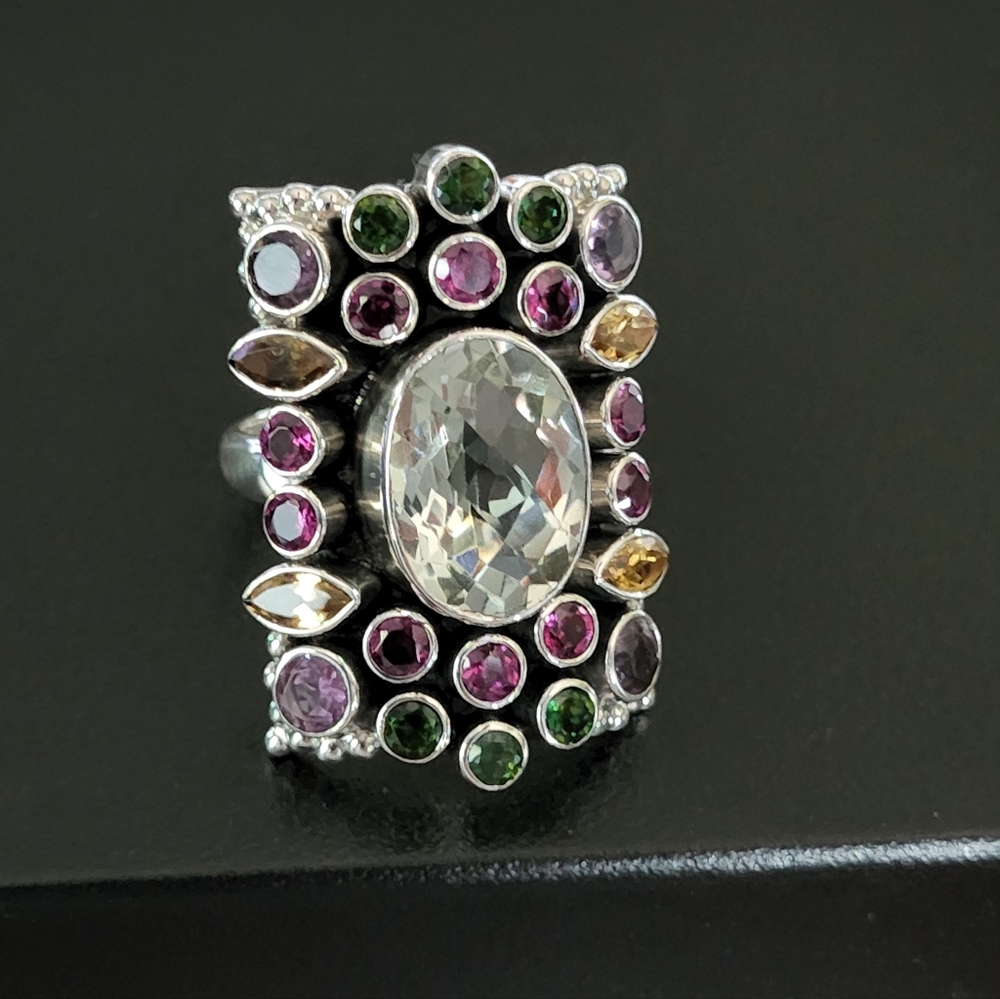 Nicky Butler RAJ LIMITED EDITION Collection 925 Sterling Silver Designer Ring NB
